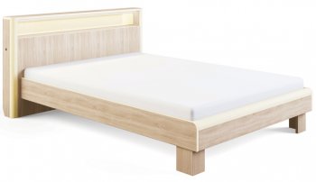 Кровать мод.3.2 со светодиодной подсветкой Оливия в Обь - mebel154.com