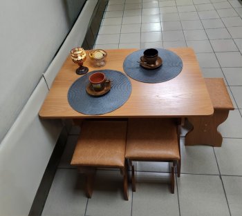 Обеденная зона Миссия (бук) в Обь - mebel154.com