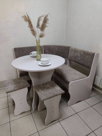 Кухонный уголок Лотос ткань в Обь - mebel154.com