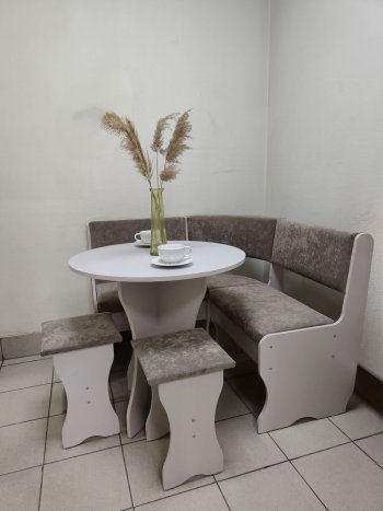 Кухонный уголок Лотос ткань в Обь - mebel154.com
