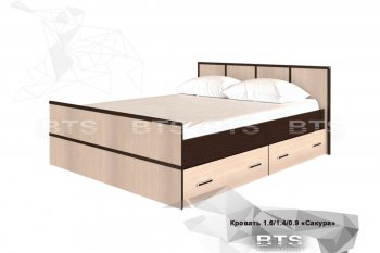 Кровать Сакура 1600(бтс) в Обь - mebel154.com