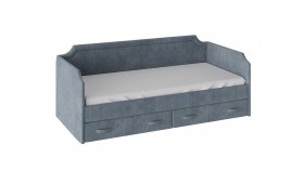 Кровать с мягкой обивкой и ящиками Кантри Тип 1 (900) в Обь - mebel154.com