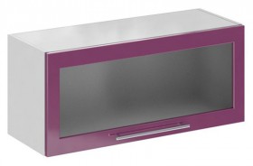 Олива ПГС 800 шкаф верхний горизонтальный стекло в Обь - mebel154.com
