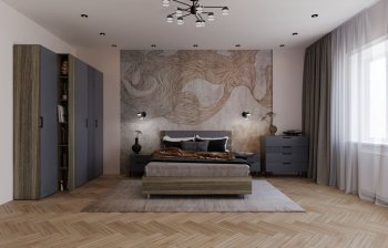 Спальный гарнитур Борнео в Обь - mebel154.com