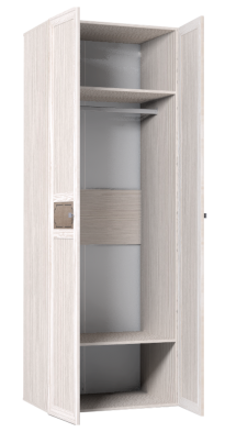 Шкаф для одежды 2-х дверный 54 Карина в Обь - mebel154.com
