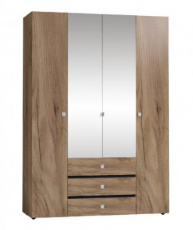 Шкаф для одежды 4-х дверный 555 Neo в Обь - mebel154.com