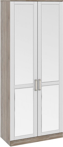 Шкаф для одежды с 2 дверями(зеркало) Прованс в Обь - mebel154.com