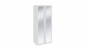 Шкаф для одежды с 2 зерк дверями Ривьера в Обь - mebel154.com
