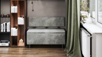 Скамья прямая Брайтон (800) в Обь - mebel154.com